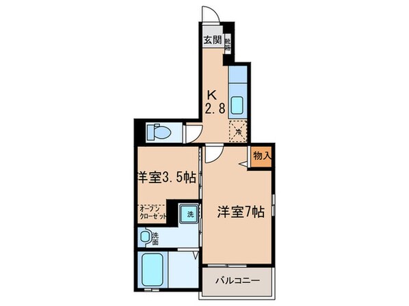 Iride Kの物件間取画像